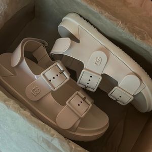 Rubber Gucci Sandals